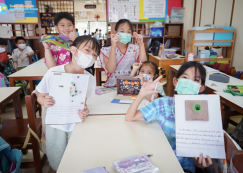 <strong>Read more about</strong><br>ป.๔ ทำชิ้นงานอาณาจักรโบราณทวารวดี เมืองอู่ทอง (๒๓ ก.ย.๖๘) ป.๔ ทำชิ้นงานอาณาจักรโบราณทวารวดี เมืองอู่ทอง (๒๓ ก.ย.๖๘)