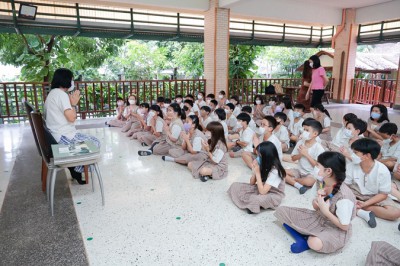 ป.3 คุณครูแจ๋วเล่าเรื่องประวัติโรงเรียน (5 ก.ย.65) FLEXI_IMAGE 1