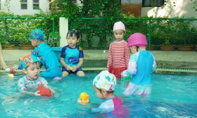 กิจกรรมว่ายน้ำ บ้านเด็กเล็ก (๑,๓ ต.ค. ๖๕) Image 1