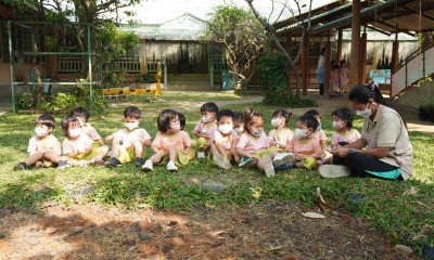 กิจกรรมเกษตรบ้านเด็กเล็ก (ปลูกผักสวนครัว) - พฤ. ๑๒ ม.ค. ๖๖ FLEXI_IMAGE 1