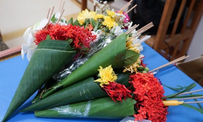 กิจกรรมไหว้ครูในลานประถม (พฤ. 15 มิ.ย. 66) FLEXI_IMAGE 1