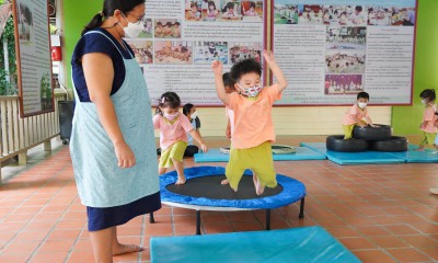 กิจกรรมพลศึกษา บ้านเด็กเล็ก (พ. 12 ก.ค. 66) FLEXI_IMAGE 1