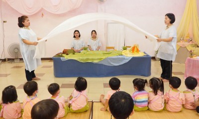 นิทานหุ่นเชือก เรื่อง เข้าพรรษา (บ้านเด็กเล็ก) - ศ. 21 ก.ค.  ... FLEXI_IMAGE 1