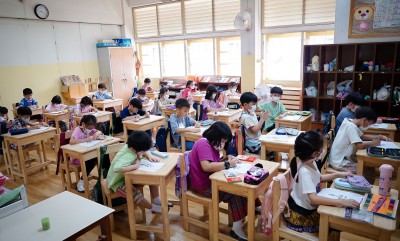 ภาพบรรยากาศ สัปดาห์การสอบของพี่ประถม FLEXI_IMAGE 1