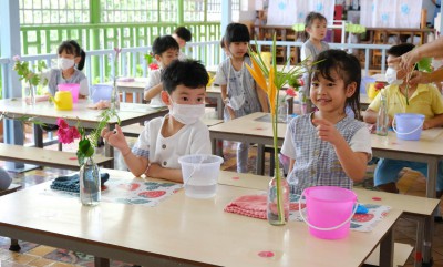 อนุบาล 3 กิจกรรมจัดดอกไม้โคริงกะ ครั้งที่ 2 (3-5 ต.ค.66) FLEXI_IMAGE 1