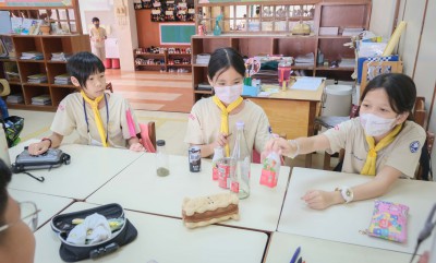 ป.5 เรียนรู้เรื่อง &quot;เสียง&quot; จากวัสดุในชีวิตประจำวัน (18 ม.ค.6 ... FLEXI_IMAGE 1