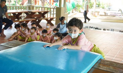 กิจกรรมพลศึกษา บ้านเด็กเล็ก (พ. 14 ก.พ. 67) FLEXI_IMAGE 1