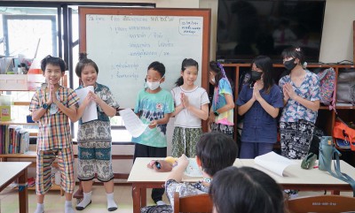 ป.5 วางแผนและนำเสนอ &quot;วิธีการปลูกข้าว&quot; (21 พ.ค.67) FLEXI_IMAGE 1