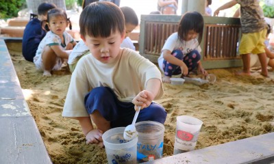 กิจกรรมเล่นทราย อนุบาล 1 (27, 30 พ.ค.67) FLEXI_IMAGE 1