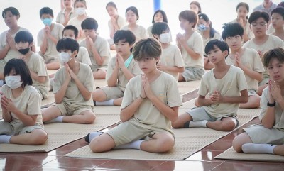 ป.6 ค่ายพุทธบุตร วัดจันทร์แก้วเพ็ชรถาวรวนาราม(6-7 มิ.ย.67) ช ... FLEXI_IMAGE 1