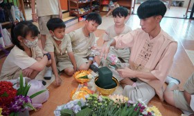 พี่ประถมจัดพานไหว้ครู (12 มิ.ย.๖๗) Image 7