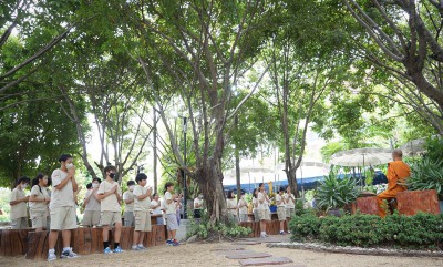ถวายเทียนพรรษา ณ วัดแทนวันดีเจริญสุข (18 ก.ค.๖๗) FLEXI_IMAGE 1