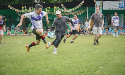 &quot;ฟุตบอลกระชับมิตร&quot; กีฬาสานพลังประจำปีการศึกษา 2567 (14 พ.ย.6 ... FLEXI_IMAGE 1