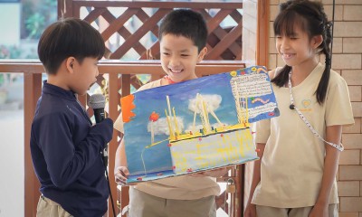 ป.3 นำเสนอชิ้นงาน &quot;แหล่งผลิตพลังงานไฟฟ้า&quot; (3 ม.ค.68) Image 1