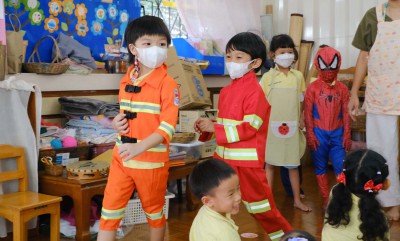 อนุบาล 2 แสดงบทบาทสมมติ อาชีพในฝัน (พฤ. 23 ม.ค.68) FLEXI_IMAGE 1