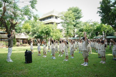 ป.๓ ออกกำลังกาย โยคะ ฝึกสมาธิ (๒๘ พ.ค.๖๘) Image 1
