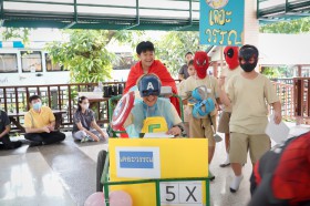 การหาเสียงเลือกตั้งคณะกรรมการนักเรียนโค้งสุดท้าย (๒๕ มิ.ย.๖๘ ... Image 3