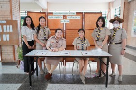 ภาพบรรยากาศการเลือกตั้งคณะกรรมการนักเรียน (๒๖ มิ.ย.๖๘) Image 2