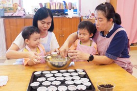 กิจกรรมปิกนิกบ้านเด็กเล็ก (ทำเค้กกล้วยหอม) - ๒๔, ๒๖ มิ.ย. ๖๘ Image 7