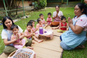 กิจกรรมปิกนิกบ้านเด็กเล็ก (ทำเค้กกล้วยหอม) - ๒๔, ๒๖ มิ.ย. ๖๘ Image 8