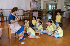 น้องอนุบาล แช่เมล็ดข้าว (จ. ๒๓ มิ.ย.๖๘) Image 3