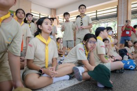 บรรยากาศการนับคะแนนเสียงและคณะกรรมการกล่าวขอบคุณ (๒๖-๒๗ มิ.ย ... Image 5