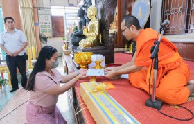 ถวายเทียนพรรษา ณ วัดกำแพง (๙ ก.ค.๖๘) Image 8
