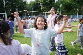 กิจกรรมวิทยาศาสตร์ประถมต้น “สนุกกับฟองสบู่” (๑๕ ก.ค.๖๘) Image 7