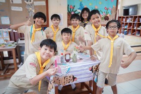 ป.๕ กิจกรรม &quot;สร้างสรรค์เมนูอาหารและจัดโต๊ะอาหาร&quot; (๑๗ ก.ค.๖๘) Image 4