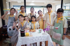 ป.๕ กิจกรรม &quot;สร้างสรรค์เมนูอาหารและจัดโต๊ะอาหาร&quot; (๑๗ ก.ค.๖๘) Image 8