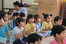 กิจกรรมธรรมสนุก ในเรือนอนุบาล (ศ. ๘ ส.ค.๖๘) Image 2