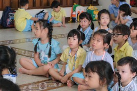 กิจกรรมธรรมสนุก ในเรือนอนุบาล (ศ. ๘ ส.ค.๖๘) Image 6
