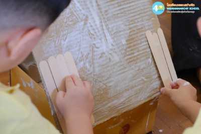 อนุบาล ๒ สร้างบ้านด้วยวัสดุต่าง ๆ (๑๐-๑๒ ก.ย.๖๘) Image 1