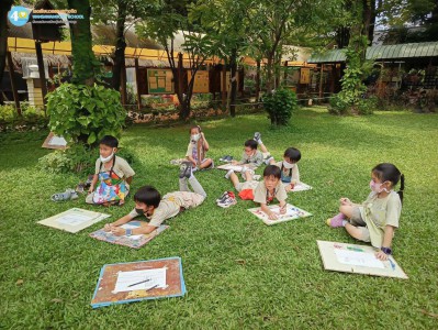 ป.๑ คาบวิชา &quot;ศิลปะ&quot; วาดภาพสถานที่ในโรงเรียน (๑๕-๑๗ ก.ย.๖๘) Image 1