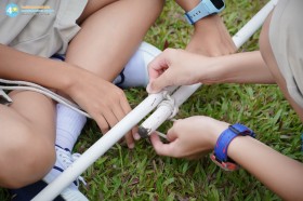 ป.๕ เรียนรู้เรื่องทิศผ่านกิจกรรมการหาไข่และสอยไก่ (๒๖ ... Image 4