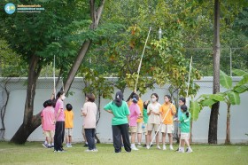 ป.๕ เรียนรู้เรื่องทิศผ่านกิจกรรมการหาไข่และสอยไก่ (๒๖ ... Image 6