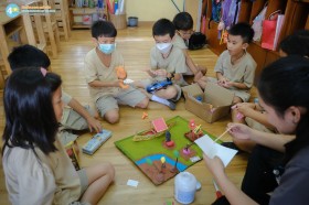 ป.๒ ทำชิ้นงานจากทัศนศึกษา (๓ ต.ค.๖๘) Image 2