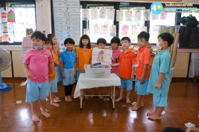 อนุบาล ๓ กิจกรรม STEM ออกแบบและสร้างบ้านจากเศษวัสด (๒๔-๒๖ ... Image 1