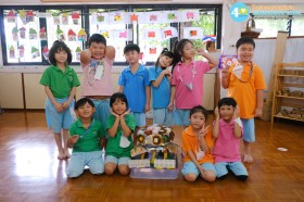 อนุบาล ๓ กิจกรรม STEM ออกแบบและสร้างบ้านจากเศษวัสด (๒๔-๒๖ ... Image 4