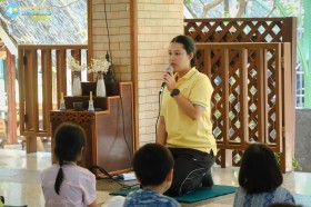 ป.๑ กิจกรรมจำลองการถวายตนเป็นพุทธมามกะ (๗ ต.ค.๖๘) Image 1