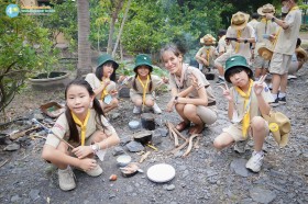 ป.๔ ก่อไฟประกอบอาหาร (๙ ต.ค.๖๘) Image 6