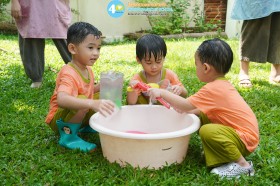 กิจกรรมเล่นสนุกกับน้ำ (บ้านเด็กเล็ก) - ศ. ๑๐ ต.ค. ๖๘ Image 7