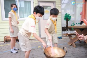 ป.๔ &quot;สานพัดและทำขนมข้าวตอก&quot; ภูมิปัญญาไทยสมัยสุโขทัย (๙-๑๐ ... Image 3