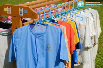 อนุบาล ๓ ซักผ้า ตากผ้า (พฤ. ๒ ต.ค.๖๘) Image 1