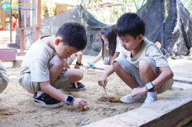 ป.๑ เรียนรู้เรื่องวัสดุจากธรรมชาติ (๒๔ ต.ค.๖๘) Image 1