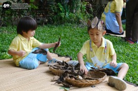 อนุบาล ๑ เล่นสนุกกับใบไม้ (ศ. ๑๗ ต.ค.๖๘) Image 5