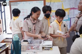 ป.๖ เรียนรู้การต่อวงจรไฟฟ้า (๓๐ ต.ค.๖๘) Image 7