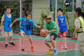 การแข่งขันกีฬา &quot;บาสเกตบอล&quot; (ป.๕-ป.๖) Image 4