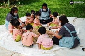 น้องเด็กเล็กเรียนรู้เรื่อง "ข้าว" (๑๘-๒๐ พ.ย. ๖๘) Image 6