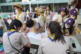 ค่ายลูกเสือและเนตรนารี ป.๔ วันแรก (กิจกรรมช่วงเช้าและบ่าย) Image 1